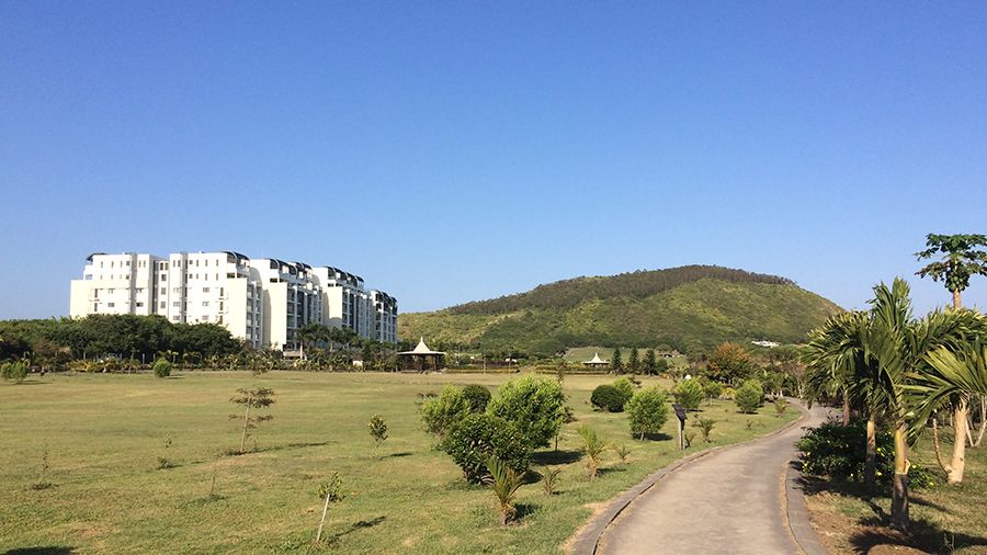 The most beautiful and clean park you can find in Mauritius